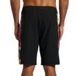 Boardshorts Masculino Hurley Flower 19,5 Preto-HYBM010355- -3-